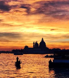 Sunset in Venice