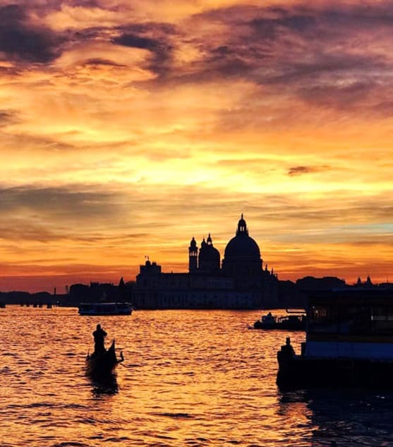 Sunset in Venice